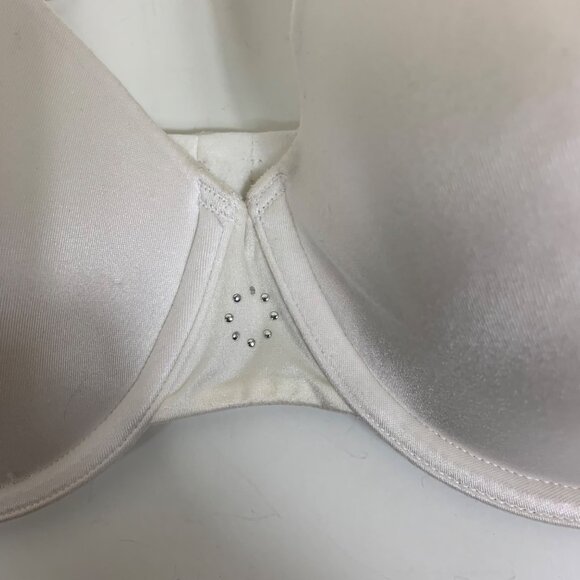 Maidenform Sweet Nothings Comfort T-shirt Strapless Bra in White - Size 36D - Picture 3 of 8